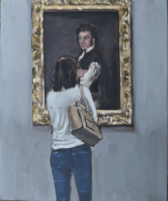 MET G, 2018, Öl auf Leinwand, 60cm X 50cm, Privatbesitz