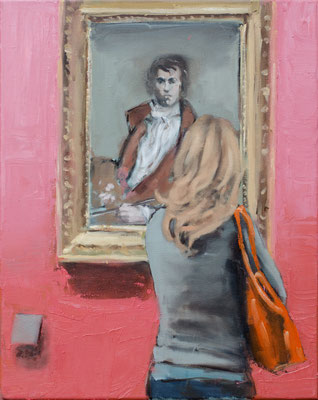 David, 2017, Öl auf Leinwand, 50cm X 40cm, Privatbesitz