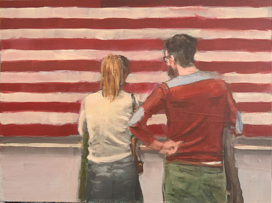 2026, Öl auf Holz, 30 X 40cm