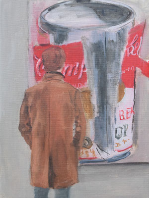 dosded, 2022, Öl auf Leinwand, 40 X 30cm