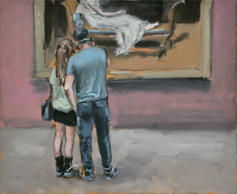 David, 2015, Öl auf Leinwand, 40 X 50cm, Privatbesitz