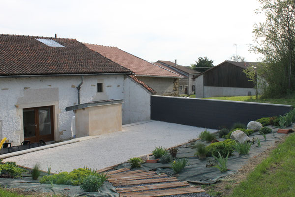 Le jardin du gîte - Ferme Saint-Thibaut - Houdelaucourt-sur-Othain