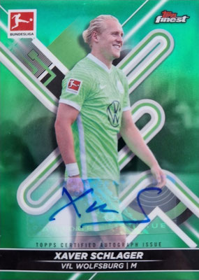 Xaver Schlager - VFL Wolfsburg - Green - 02/50