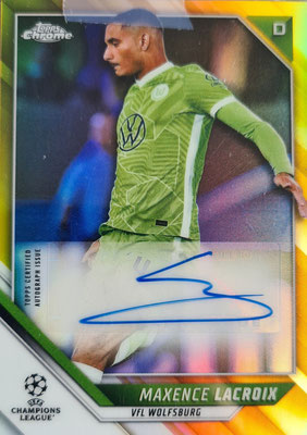 Maxence Lacroix - VFL Wolfsburg - Gold - 15/50