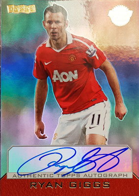 Topps Premier Gold 2011 - Autograph - Ryan Giggs - Manchester United - 465/607