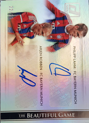 BC-LR - Philipp Lahm / Arjen Robben - FC Bayern München - Silver - 22/25