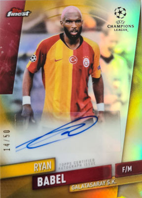 FA-RB - Ryan Babel - Galatasaray Istanbul - Gold - 14/50