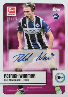 Patrick Wimmer - DSC Arminia Bielefeld - Purple - 18/49