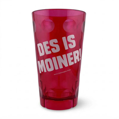  DES IS MOINER! Dubbebecher 0,5 Liter - Pink