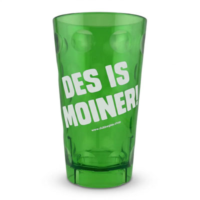  DES IS MOINER! Dubbebecher 0,5 Liter - Grün