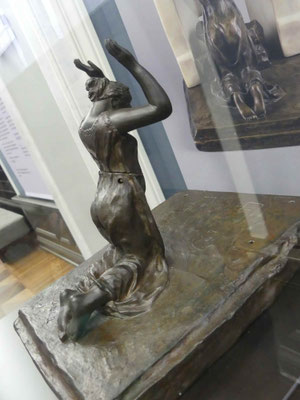 Camille Claudel: Gußmodell fürTiefer Gedanke/Intimität, ca. 1881-82, Bronze, Les Musées de Poitiers, Poitiers