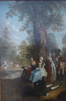 Daniel Chodowiecki: Gesellschaft im Tiergarten zu Berlin, ca. 1770, Museum der bildenden Künste, Leipzig