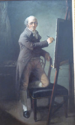 Anton Graff: Selbstbildnis vor Staffelei, 1806, Museum der bildenden Künste, Leipzig