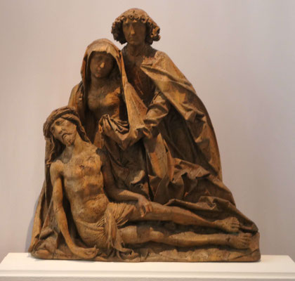 Tilman Riemenschneider, Kreuzabnahme. Lindenholz, Roselius Museum Bremen