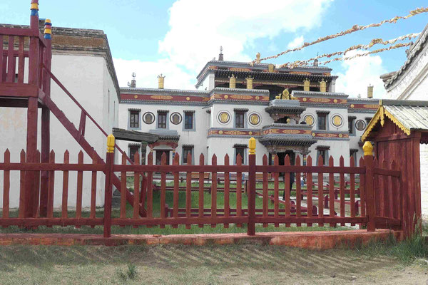 Erdene Zuu Kloster im alten Karakorum, das Lavram Kloster im tibetischen Stil