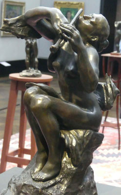 Camille Claudel: Die Flötenspielerin/Die Sirene, ca. 1905, Musée Camille Claudel, Nogent-sur-Seine