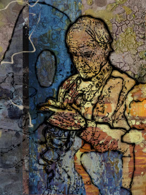 Serie "Kluge Köpfe" - H.Moore 