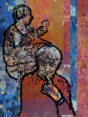 Serie "Kluge Köpfe" - H. Höch