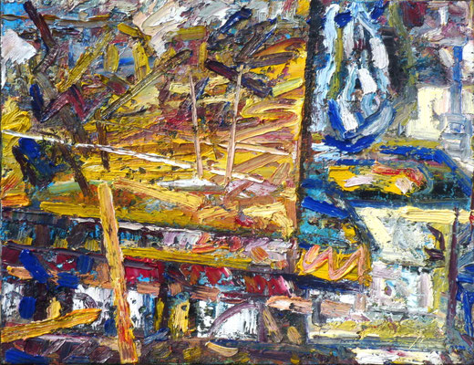 Auerbachs Keller, Öl/Lw 70 x 90 cm