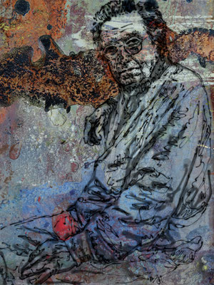 Serie "Kluge Köpfe" - A. Tapiès