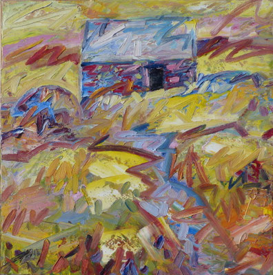 Ile de Batz, Öl/Lw 100 x 100 cm