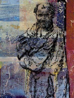 Serie "Kluge Köpfe" - G. Klimt