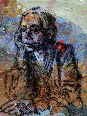 Serie "Kluge Köpfe" - K. Kollwitz