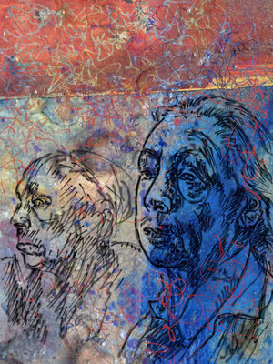 Serie "Kluge Köpfe" - K. Kollwitz