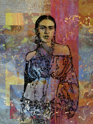 Serie "Kluge Köpfe" - F. Kahlo