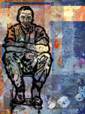 Serie "Kluge Köpfe" - R. Rauschenberg