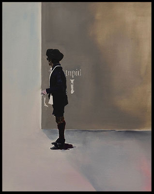 Stupid 1, Oil on Canvas, 60 x 50 cm, 2017.