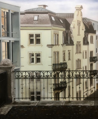 Oberstadtgasse Frauenfeld 70x90cm / verkauft