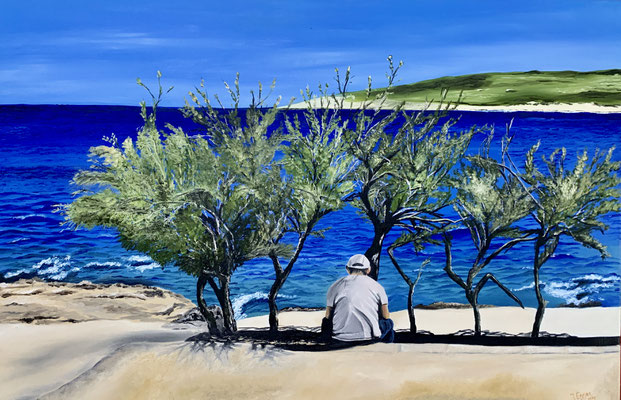 Auszeit in Malta, 90x60 cm, Preis inkl. Rahmen Fr. 575.-