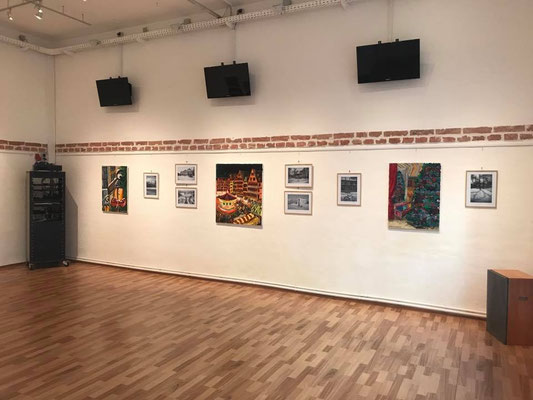 die Ausstellung im Hauptraum
