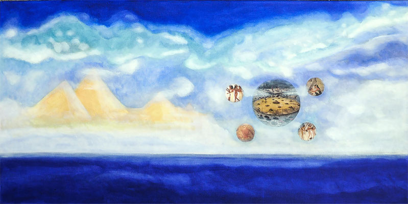 ägyptische Impressionen 80 x 40