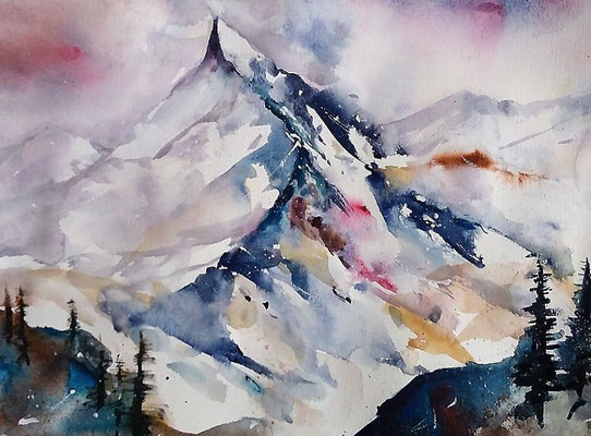 Mountains cape Switzerland