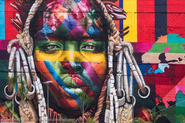 Straßenkunst / Street Art, Rio de Janeiro, Brasilien / Brazil