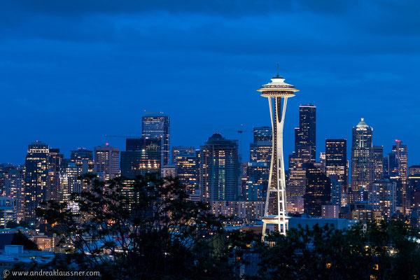 Seattle bei Nacht / Seattle at night