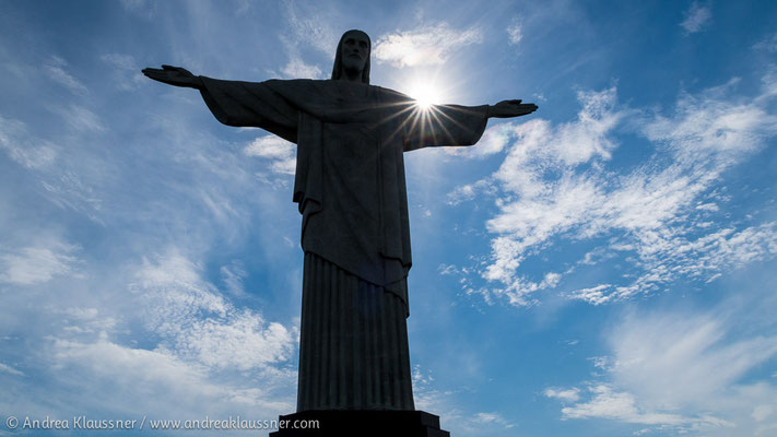 Christusstatue / Christ the Redeemer, Corcovado, Rio de Janeiro, Brasilien / Brazil