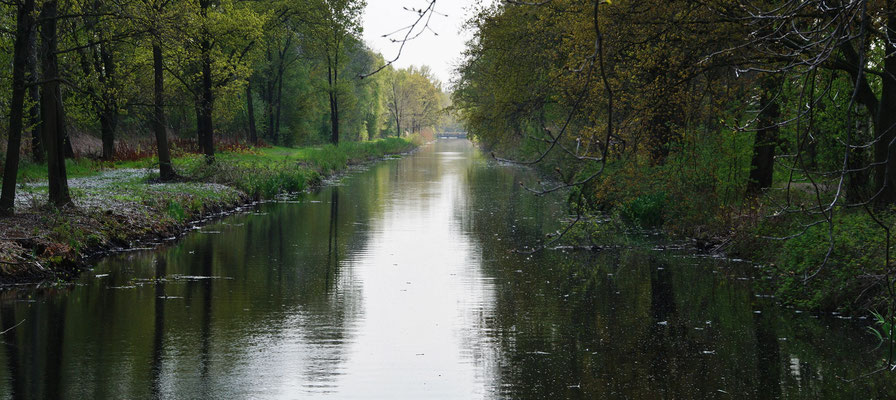 An einem der Wasserkanäle...