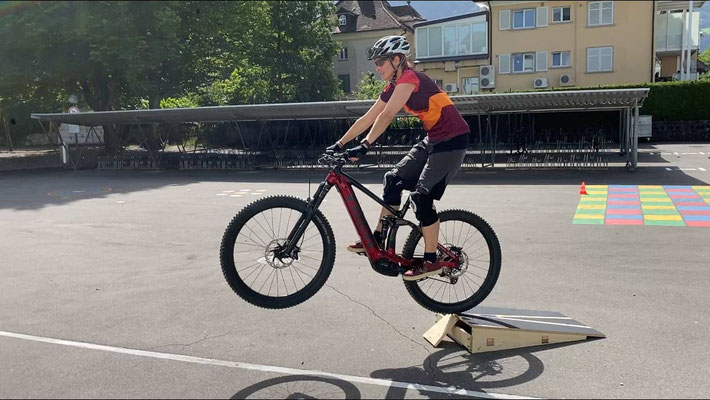 Sprünge meistern mit dem Bike