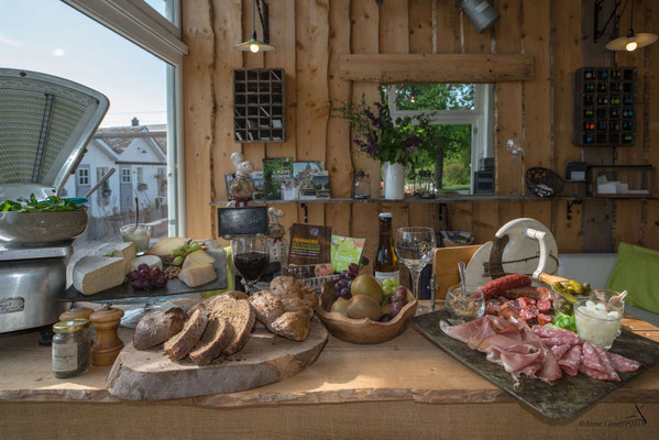 Lokale Käse- und Wurstwaren