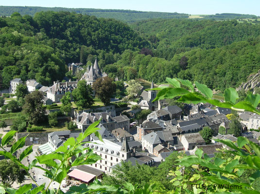 Luchtfoto van Durbuy