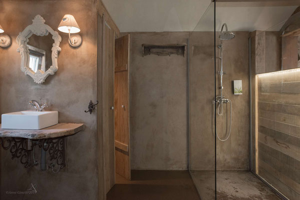 Begehbare Dusche