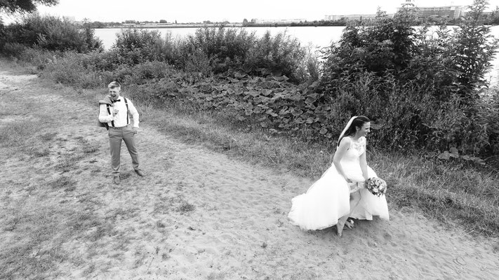 Hochzeitsfotograf Hamburg Drohne