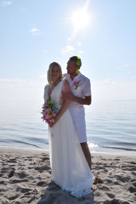 Hochzeitsfotos an der Ostsee