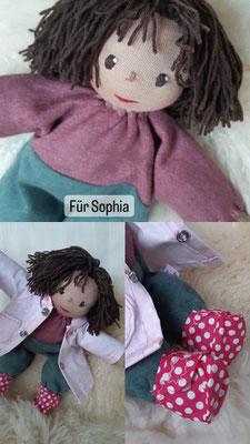 Puppe mit Feuermal - Für Sophia - s. Blogeintrag vom 27. Januar 2023