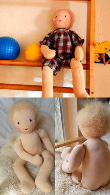 Therapiepuppe, Demopuppe, Kinderphysiotherapie, neurophysiologische Behandlungskonzepte, PT Pädiatrie, Übungspuppe, Schulungspuppe