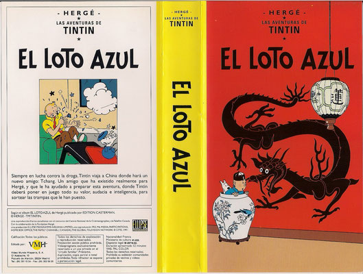 Tintin Y El Loto Azul DVD 