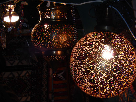 Lampen handgefertigt in Marrakech